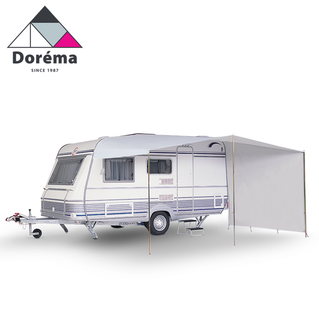 Dorema Nice Sun Canopy in a vibrant color, showcasing its spacious design and durable fabric for outdoor shade.