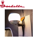 Isabella Nordic 300 full awning with Mega Frame set up in a scenic outdoor setting, showcasing its spacious design.