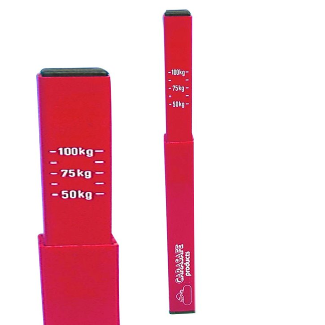 P.L.S nose weight gauge showing a handheld device with measurement scale for nasal weight assessment.