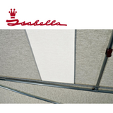 Isabella Penta Etna MegaFrame seasonal awning displayed on a camping setup, showcasing its spacious design and sturdy frame.