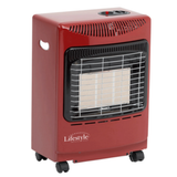 Mini Heat Force Gas Heaters Available in Red, Grey and White