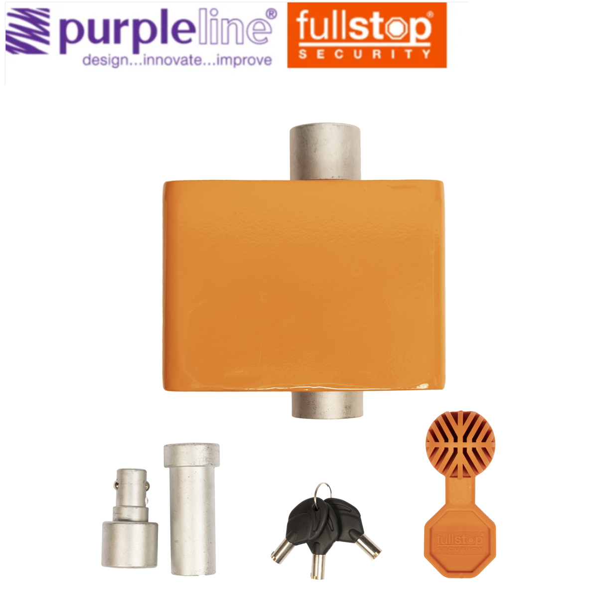 Purpleline Saracen Bradley Trailer hitch lock