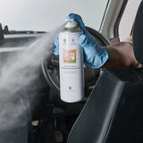Autoglym Hyper Fresh Pampero Passion vehicle cleaner in a spray bottle with vibrant tropical design.