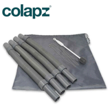 Colapz Colapx Flexi Waste Water Pipe Kit with flexible hose and fittings for efficient waste water drainage system.