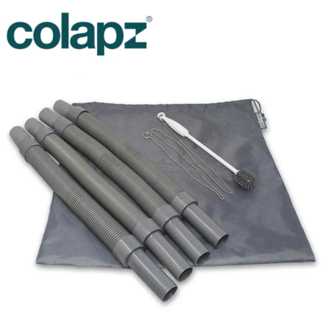 Colapz Colapx Flexi Waste Water Pipe Kit with flexible hose and fittings for efficient waste water drainage system.