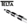 Telta Veranda front-to-back hanging pole, showing sturdy design and adjustable length for outdoor use.
