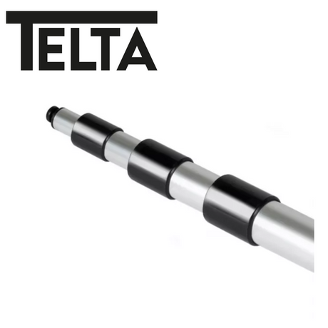 Telta Veranda front-to-back hanging pole, showing sturdy design and adjustable length for outdoor use.