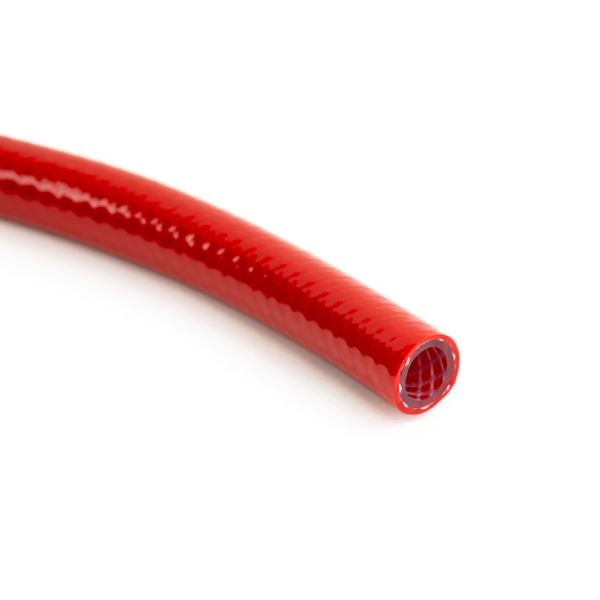 Red 3/8" (10mm) Reinforced PVC Water Pipe