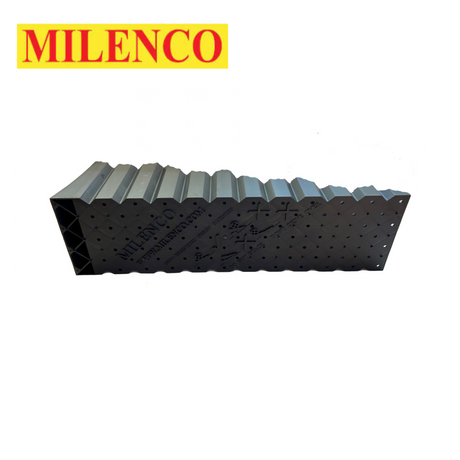 Milenco Quattro 3 levellers in a storage bag, designed for stable and even placement of vehicles on uneven ground.