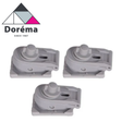 Dorema Quick Lock Pads pack of 3, durable camping accessory pads with quick lock feature for secure tent setup.