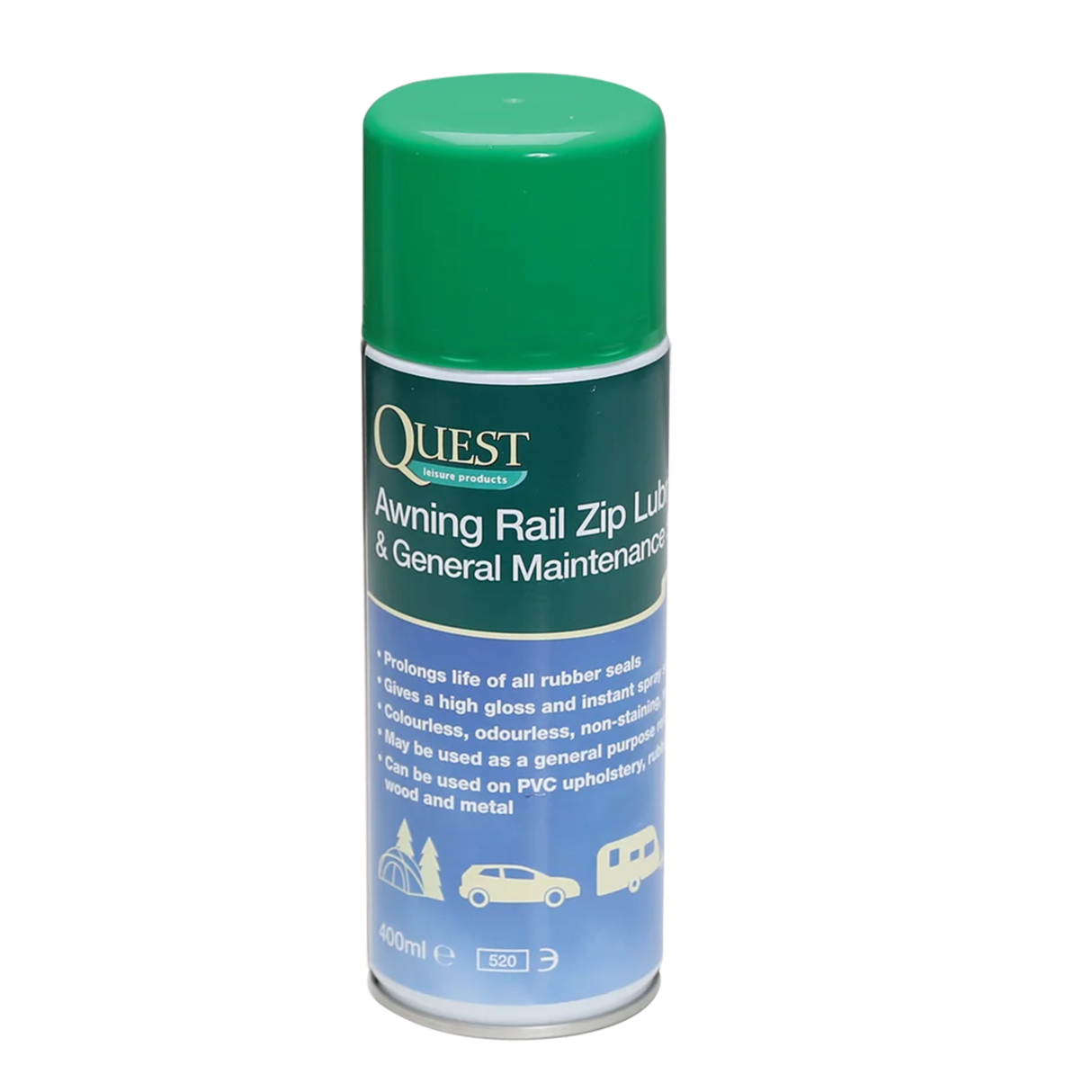 Quest Awning Rail Zip Lubricant & General Maintenance Spray