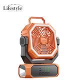 Lifestyle Rechargeable Fan/LED Light