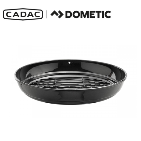 Cadac Dometic Roast Pan 50 for grilling and roasting, with a sturdy, non-stick surface ideal for outdoor cooking.