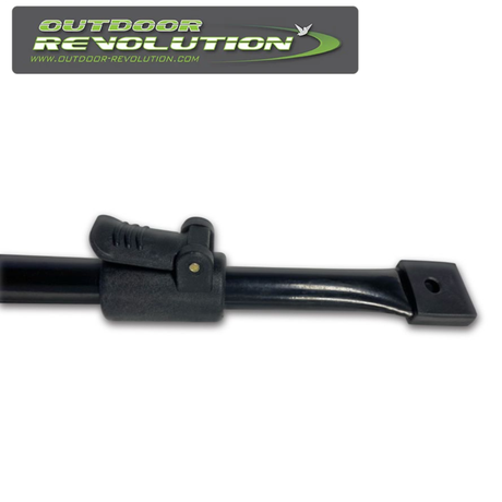 Outdoor Revolution adjustable roof stretcher poles, 115-215cm, displayed in a natural outdoor setting for tent support.