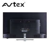 Avtex SmartPRO HD TV Freely TV platform with back view, showcasing sleek design and connectivity features.
