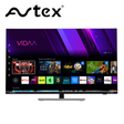 Avtex SmartPRO HD TV platform with sleek front view, featuring controls and screen for seamless smart TV experience.