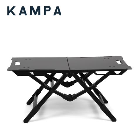 Kampa SnapSteel Large Table with sturdy steel frame and spacious tabletop, ideal for outdoor dining and gatherings