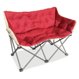 Quest Leisure Bordeaux Pro Double Snug Chair with plush fabric and ergonomic design for comfortable seating.