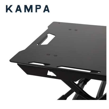 Kampa SnapSteel Large Table with sturdy steel frame and spacious surface, ideal for outdoor dining or gatherings.