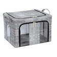 Quest Leisure collapsible storage box for organization, showing a lightweight, foldable storage container in neutral color.