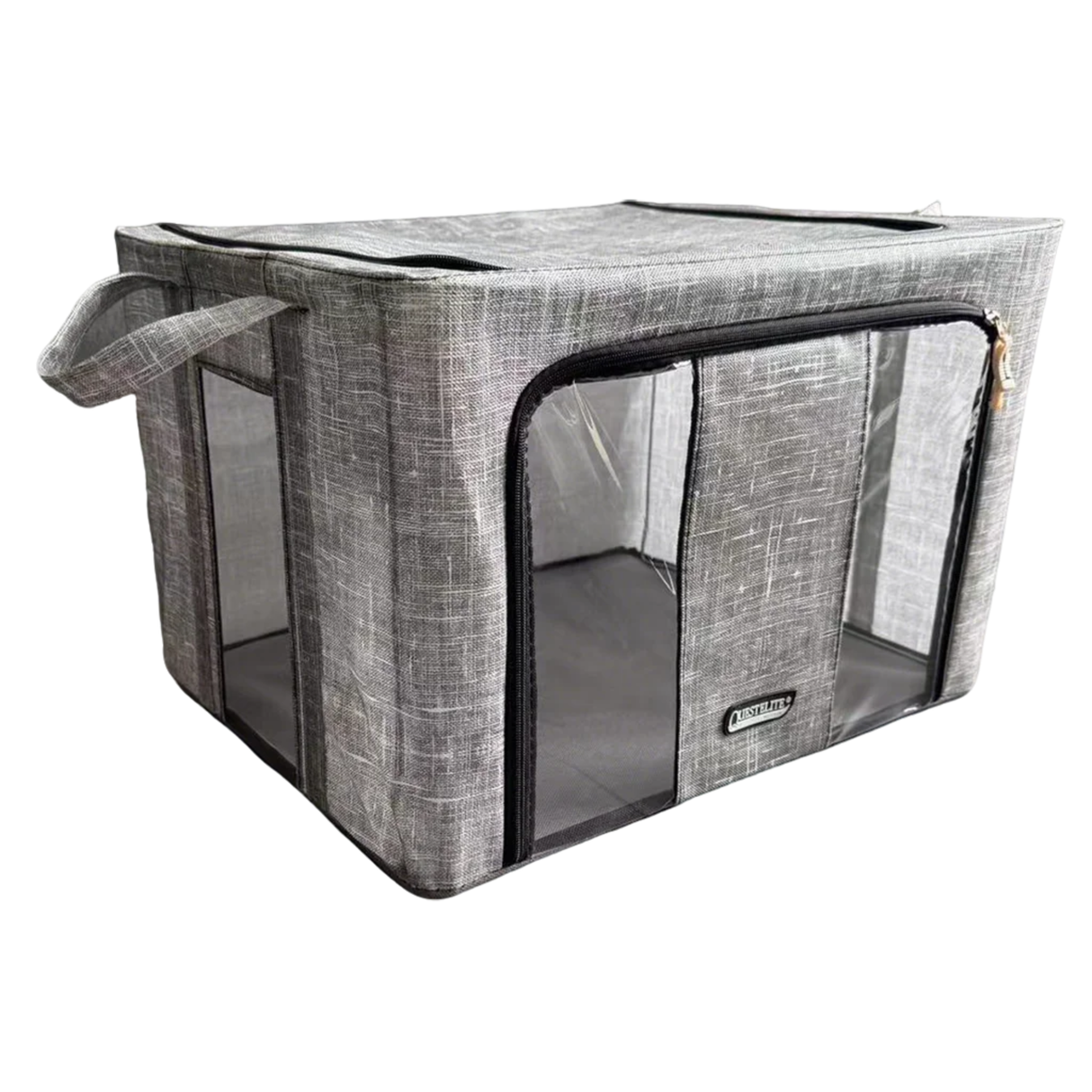 Quest Leisure collapsible storage box, a versatile fabric storage container with handles for organization and easy folding.