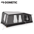 Dometic Residence Air Stay awning extended outside a camper van, providing shaded outdoor space with easy-to-setup design.
