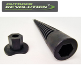 Outdoor Revolution Corner Steady Adapter for stable outdoor setups, featuring durable design and easy attachment.