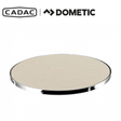 Cadac Dometic Pizza Stone Pro 50 showing a round, ceramic pizza stone suitable for outdoor grilling and pizza baking.