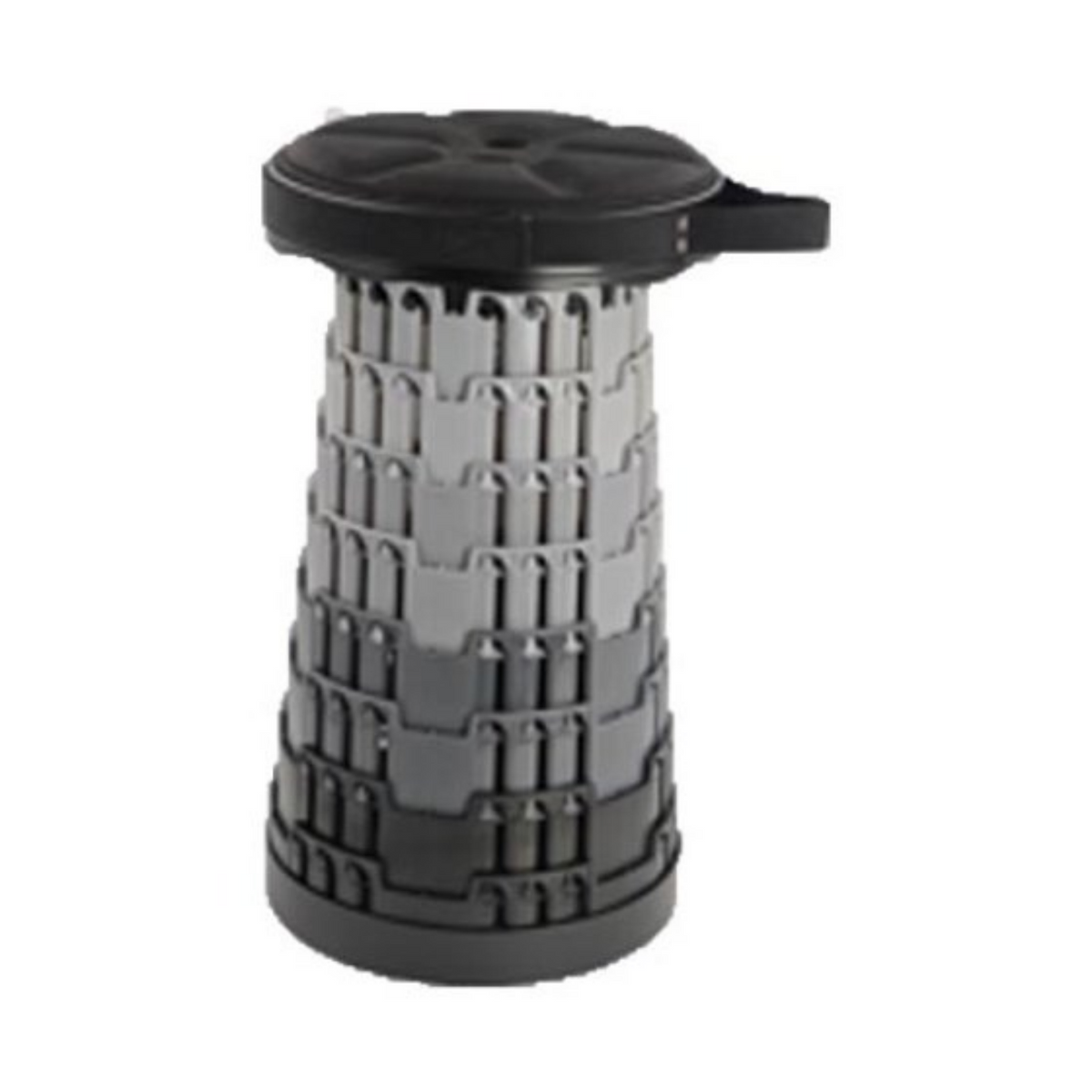 Cannock Caravan Accessories collapsible stool with padded seat, portable and foldable for outdoor or camping use.