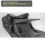 Outdoor Revolution storage bag designed for multi-level ramp, featuring durable material and spacious interior.