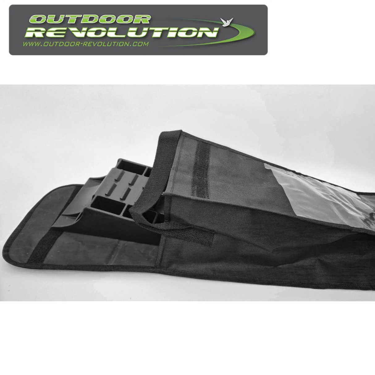 Outdoor Revolution storage bag designed for multi-level ramp, featuring durable material and practical carrying handles.