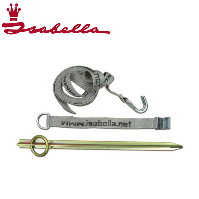 Isabella Storm Kit featuring weather-resistant gear, including a durable jacket and accessories designed for storm protection.
