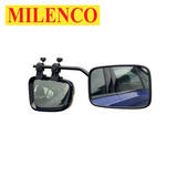 Milenco Falcon Super Steady Mirrors Twin Pack showing two adjustable mirrors for enhanced towing visibility.