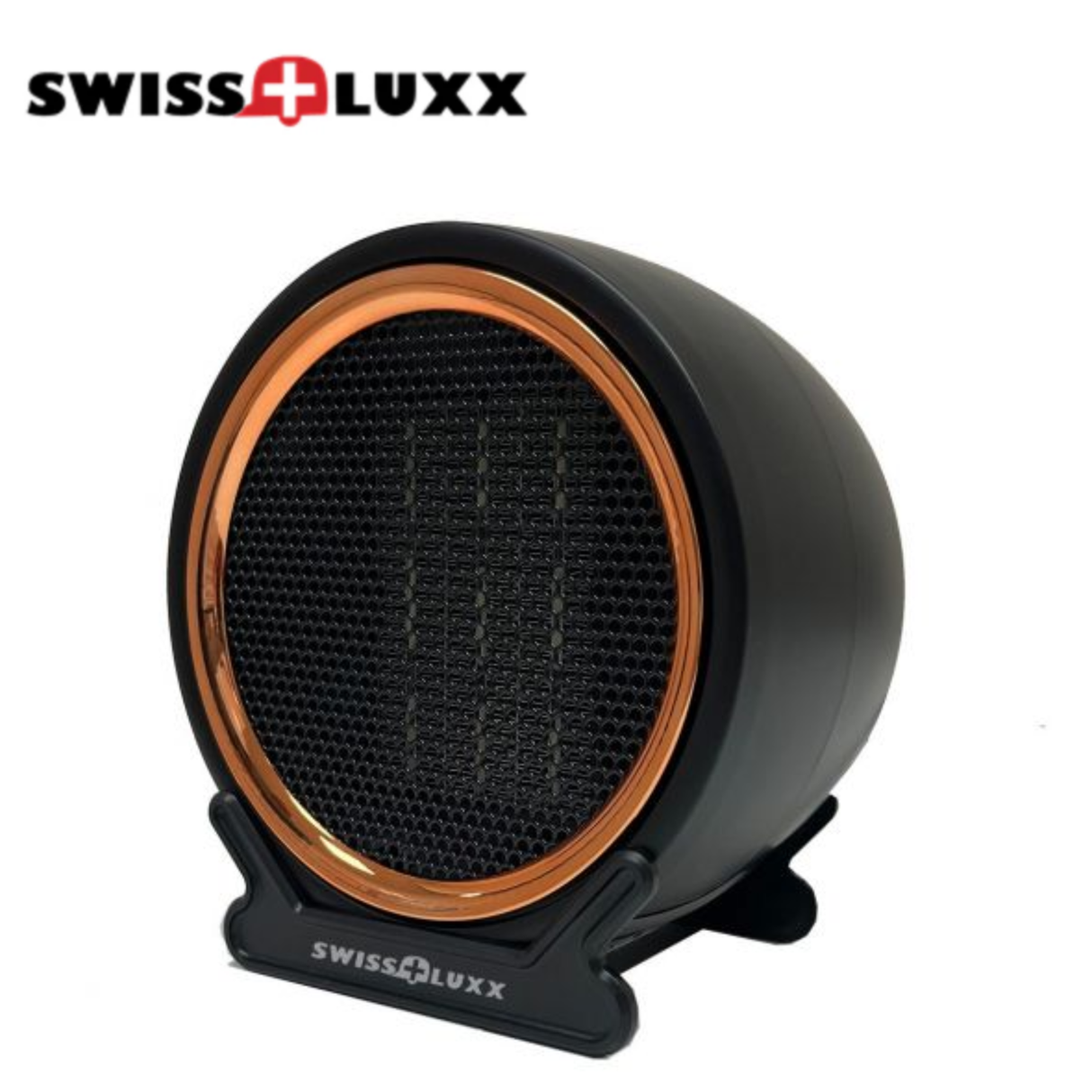 Swiss Luxx Compact Low Wattage Ceramic Heater Black