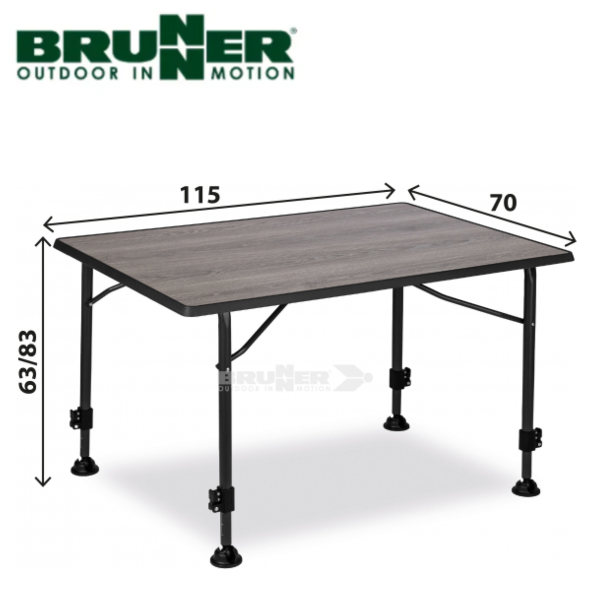Brunner Linear Greywood 80