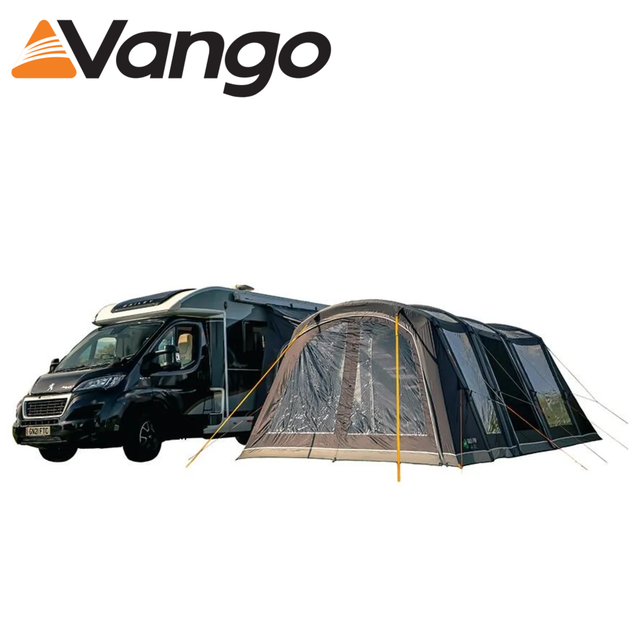 Vango Galli Air Pro Tall Driveaway Awning with spacious interior and sturdy design, ideal for campervan setups.