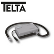 Telta 12V Electrical Air Pump with a compact design and nozzle for inflating various items efficiently.