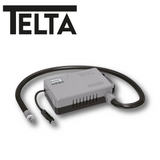 Telta 12V Electrical Air Pump with a compact design and nozzle for inflating various items efficiently.