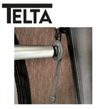 Telta Veranda Front-to-Back Hanging Pole with sturdy design, ideal for outdoor use and hanging accessories.