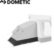 Dometic Tour Air Tall Annexe with inner tent, featuring spacious fabric extension for camper van or caravan setup.