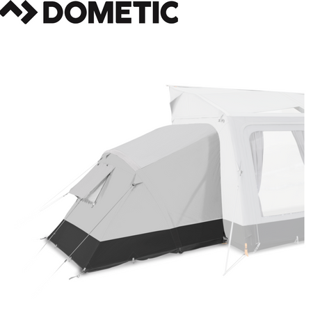 Dometic Tour Air Tall Annexe with inner tent setup, showcasing spacious design and durable materials in an outdoor setting.
