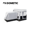Dometic Residence Air Tour Annexe with inner tent set up outdoors, showing spacious camping accommodation and breathable fabric.