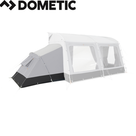 Dometic Tour Poled Annexe featuring an inner tent, showcasing its spacious interior and durable design.