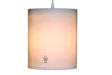 Isabella Travelight Lamp Shade with soft fabric cover, designed for portable travel lamps, displayed on a white background.