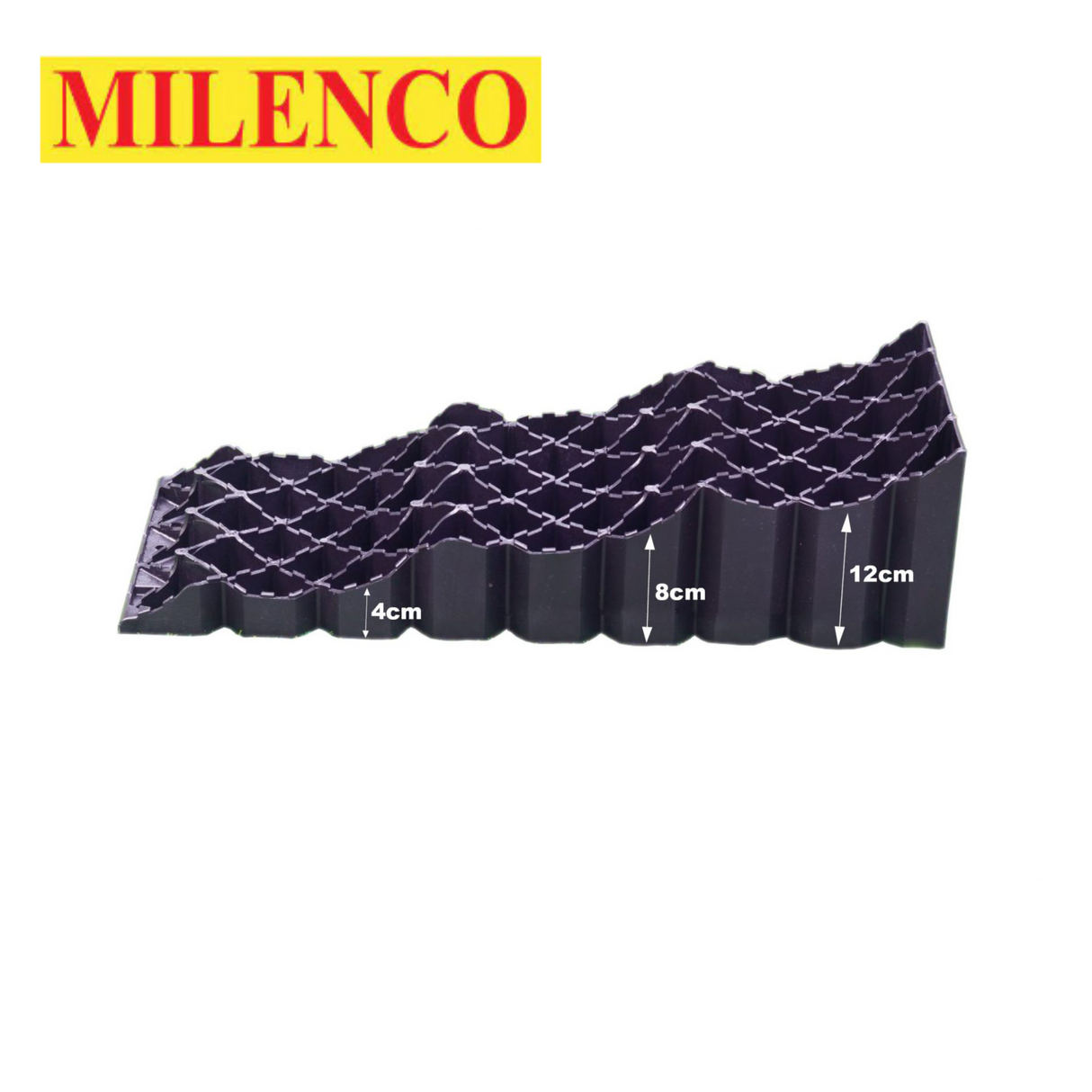 Milenco Triple 3 levellers in a storage bag, showing durable design and compact size for easy transport and use.