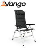 Vango Tuscany aluminium chair with a sleek metal frame and fabric seat for outdoor or patio use.