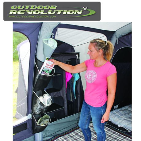 Outdoor Revolution Awning Tube Pockets in use, showcasing durable design for secure outdoor setup.