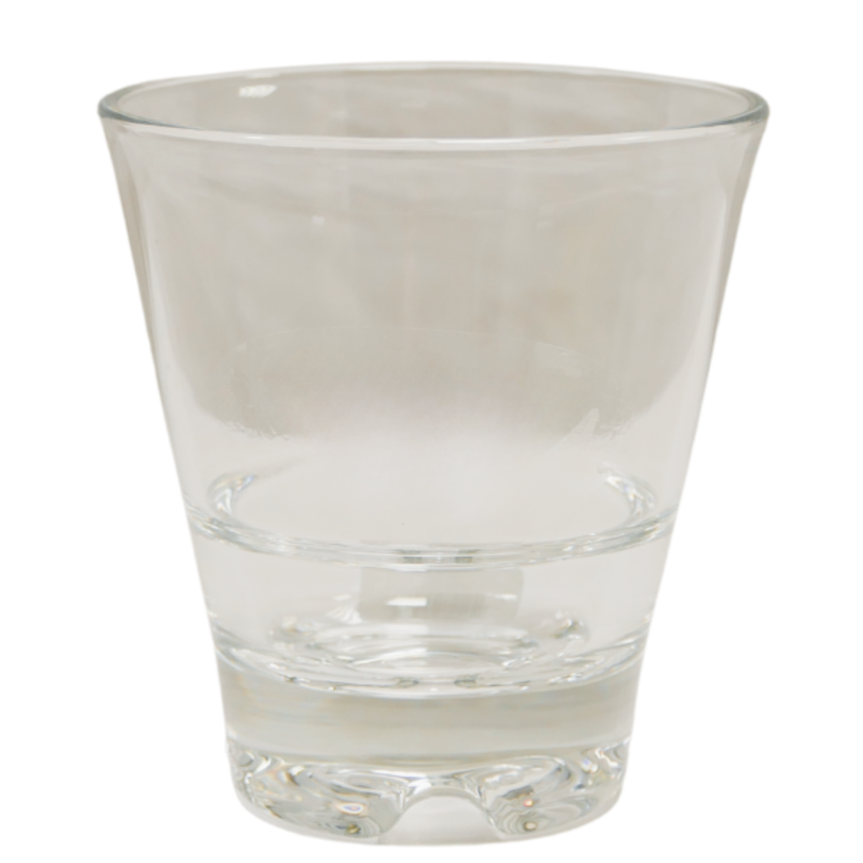 Alfresco 260ml drinking tumbler from ALFRESCO, clear glass with a smooth cylindrical shape for beverages.