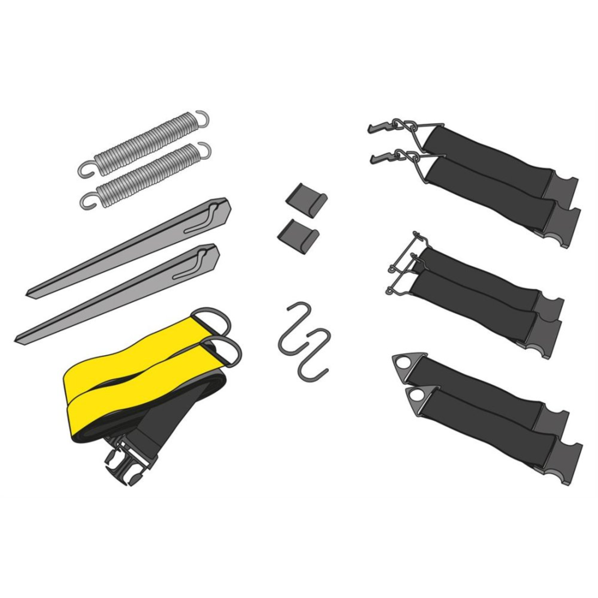 Unica Universal Tie Down Kit Universal
