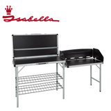 Foldable Isabella kitchen unit with compact design, featuring a sleek surface and sturdy structure for versatile kitchen storage.